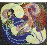 Mark Schlesinger, The Forcing of the Near, 1983, Oil on Canvas "The Forcing of the Near" 1983-84