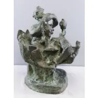 Bernard Reder, Woman on a Tree, 1956, 1956 Bronze Sculpture