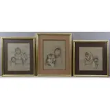 Anna T Noeh, Untitled, Charcoal and pastel on paper