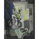Rudi Olsen, Rudi 54 Paris, 1954 Oil on Canvas