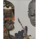 Romare Bearden, The Black American in Search of His Identity, 1969, 1969 Mixed Media Collage