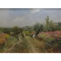 James E. Maxfield, Untitled, Oil on Canvas