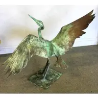 Elliot Offner, Elliot Offner, American, 1931 - 2010, Bronze Heron