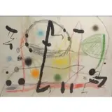 Maravillas con Maravillas con Variaciones by Joan Miró, Color Lithograph, sold Jan 2014