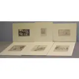 Victor C. Anderson, Skinny Dippers, 6 Pencil or Charcoal Illustrations