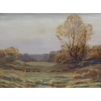 Leonard Ochtman, Untitled, Oil on Canvas