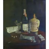 Ben Austrian, Temptations., Oil on Canvas