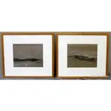 Vito Tongiani, Untitled, Two Pastel Landscapes