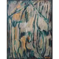 Robert Helman, Untitled, Abstract Oil on Canvas
