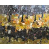 Gail Butt, Abstract Forest Landscape