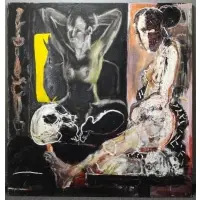 Sam Messer, Double Portrait Without Sedg