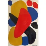 Boomerang. by Alexander Calder, Lithograph "Boomerang." Signed lower right in the plate only, sold Sep 2013