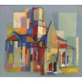 Jean Chevolleau, Eglise De Vouvant.
