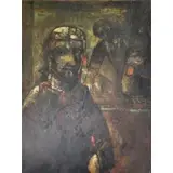 Joachim Probst, Joachim Probst, New York, 1913 - 1980, Oil on Canvas "Heaven is So Grounded