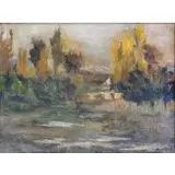 Juan Francisco González, Untitled, Oil on Canvas Landscape