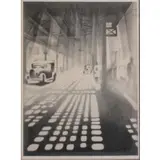 Louis Lozowick, Checkerboard (Under the Elevated).