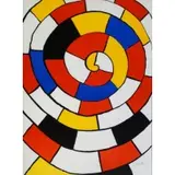 Untitled Spiral by Alexander Calder, Lithograph, sold Jul 2013