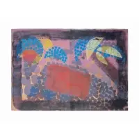 Howard Hodgkin, For Bernard Jacobson., Diptych Lithograph with Hand Coloring