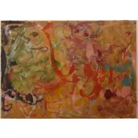 Nancy Graves, Untitled, 1981 Abstract Monotype on Paper