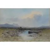Percy French, Purple Heather on the Bog.