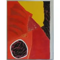 Jeanick Bouys, Jeanick Bouys, French, b, Abstract Oil on Canvas