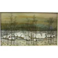 Ivan Lacković Croata, Reverse Painting on Glass