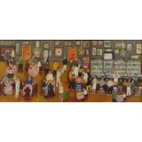 Herman Schwartz, Joe's Tavern., Oil on Masonite "Joe's Tavern." Signed lower right