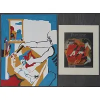 Studio by Jacob Lawrence, sold Apr 2013