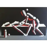Mark Kostabi, Two Cavity Fighters