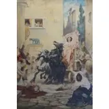 Ernst Hildebrand, Ernst Hildebrand, Swiss, 1833 - 1924, Allegorical Watercolor