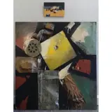 Giuseppi Napoli, Mossolov (The Iron Foundry), Two Mixed Media Works on Wood