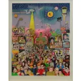 Charles Fazzino, Remembering 60's TV, 3-D Serigraph