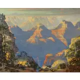 Harry Raymond Henry, Grand Canyon, Oil/Canvas "Grand Canyon" Signed lower left
