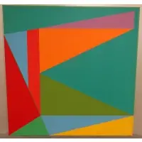 Daniel LaRue Johnson, Untitled, Abstract Oil on Canvas