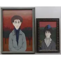 Untitled by Marcello Boccacci, 2 Oils on Board of Women, sold Feb 2013