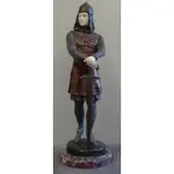 Raphael Corniziere, Untitled, Chryselephantine Sculpture of a Crusader