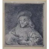 Rembrandt van Rijn, The Cardplayer.