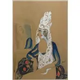 Benito, Watercolor, pencil and gouache, Fashion Drawing on Paper