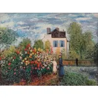 Claude Monet by Elmyr de Hory, Oil on Canvas After Monet, sold Nov 2012