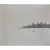 Soichiro Tomioka, Soichiro Tomioka, Japanese, 1922-1994, 20th Century Oil on Canvas Cityscape