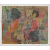 Syliva Kletz, Untitled, 1963 Abstract Lithograph