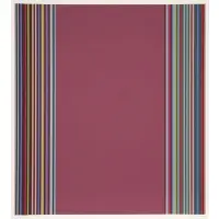 Untitled by Gene Davis, 1980 Smithsonian Silkscreen, sold Sep 2012