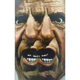 Alton Tobey, Jimmy Beside Himself, Oil on Canvas "Jimmy Beside Himself" or "Durante." Signed lower right
