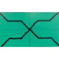 Abstract O/C X-Form Composition by Mario Yrisarry, sold Sep 2012