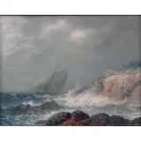 James Gale Tyler, O/C of Rocky Coast with Ship