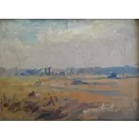 Grant Wright, Grant Wright, American, 1865 - 1935, Oil/Board Impressionist Landscape