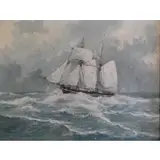 A.T Louwaard, Old Vessel at Searoom.