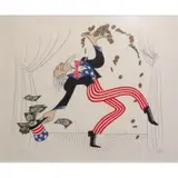Al Hirschfeld, Uncle Sam.