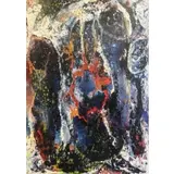 Eska Smythe, A great looking painting, Large Abstract Oil on Canvas