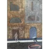 Aldo. Tempera Pagliacci, Procida.